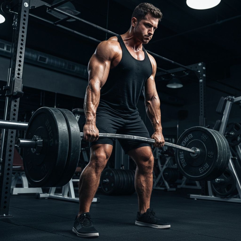 Deadlift workout session